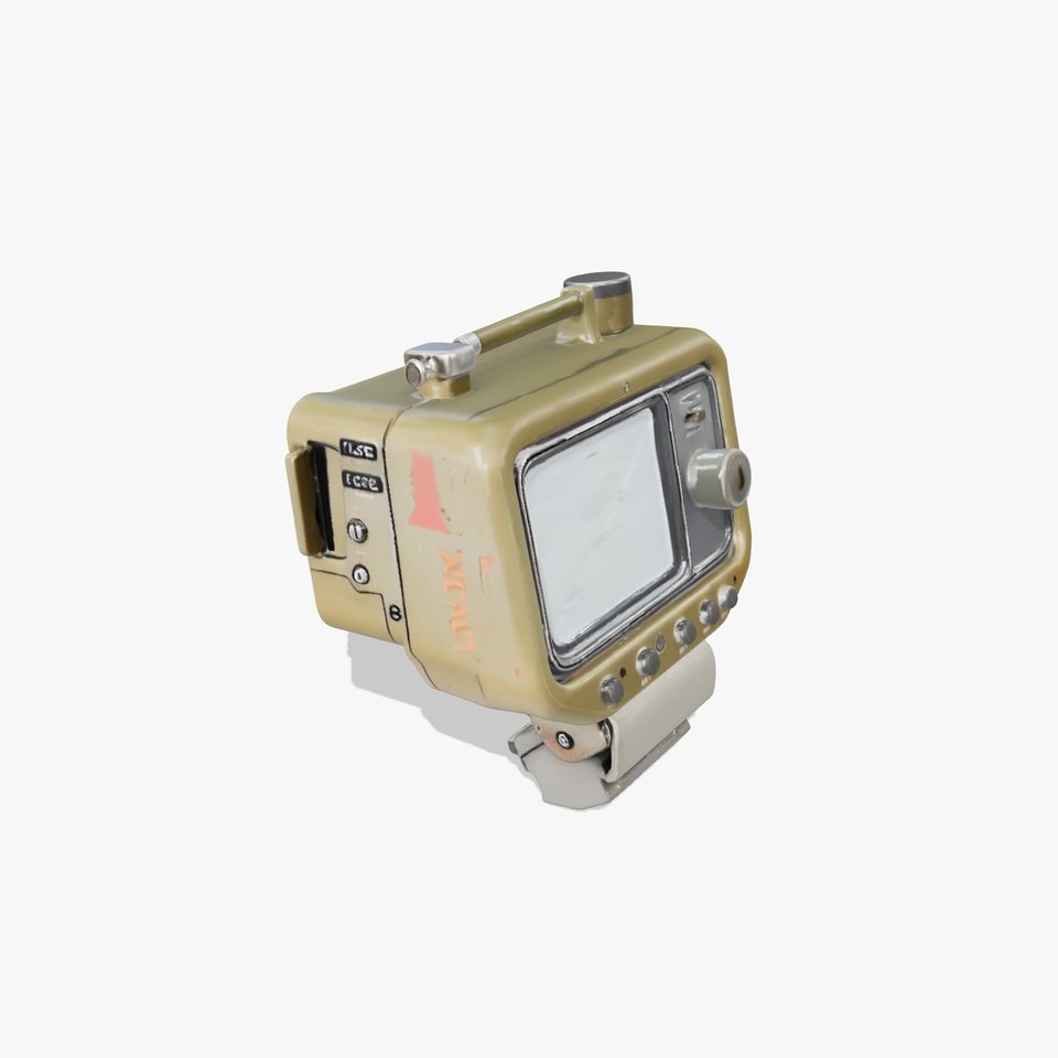 Rugged Control Panel Model Pack with Display and Buttons